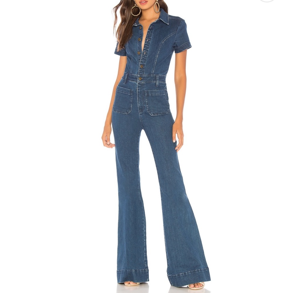 SHOW ME YOUR MUMU denim jumpsuit